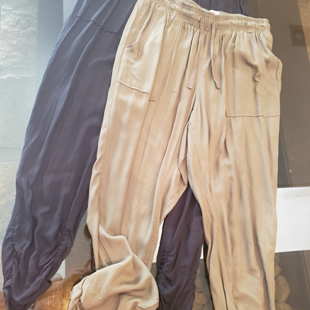 Silky pants